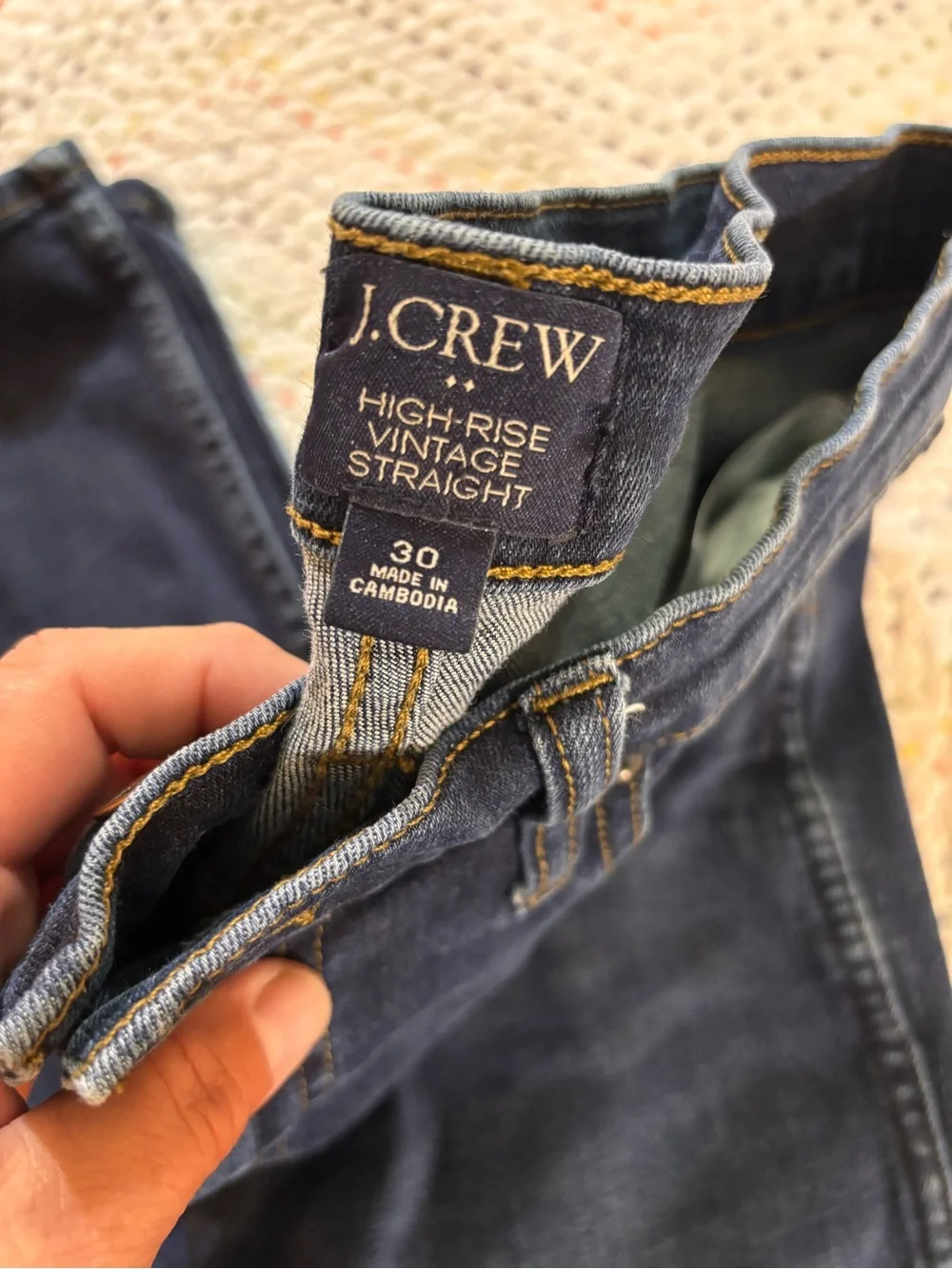 J. Crew straight leg